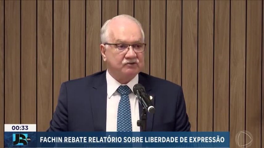 Fachin rebate relatório dos EUA e critica ‘caracterizações distorcidas' sobre o STF