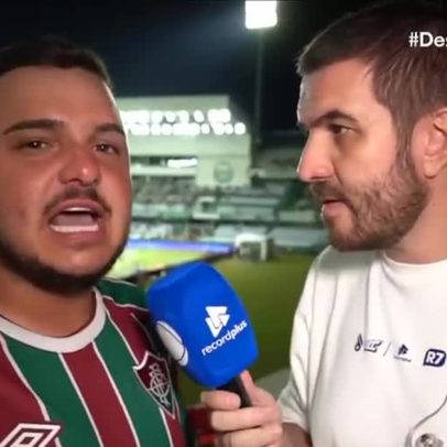 Torcedor do Fluminense critica Renato Gaúcho antes de jogo contra o Coritiba