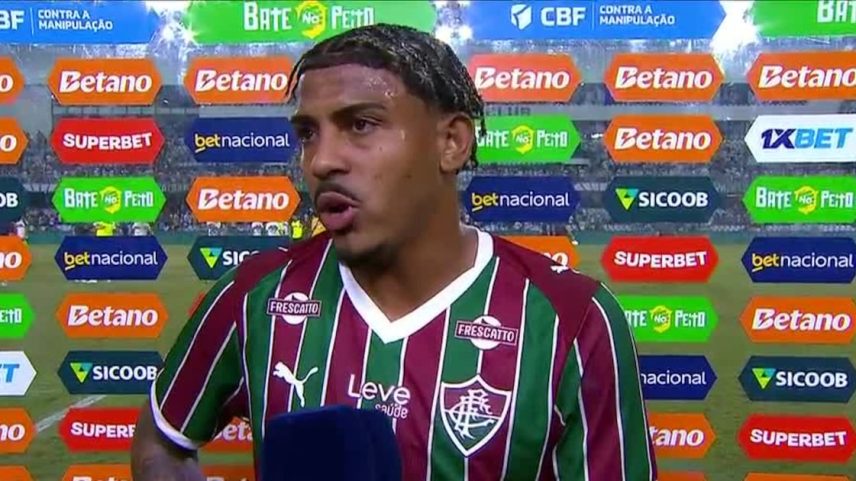 Empate beneficia o Coritiba; John Kennedy lamenta vitória perdida pelo Flu