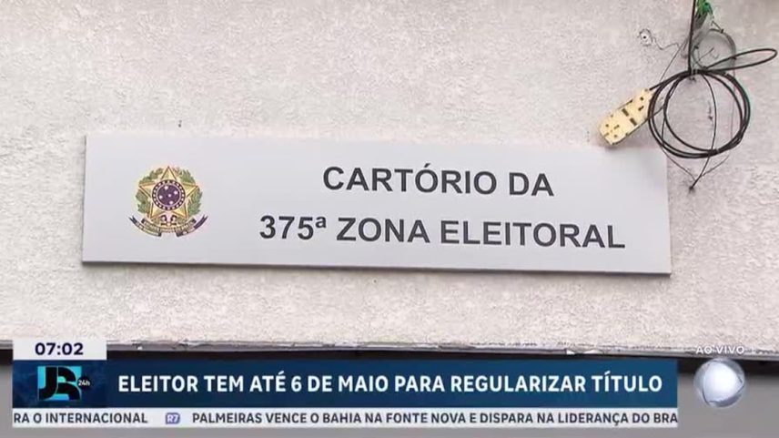 Mais de 5 milhões de eleitores devem regularizar título até 6 de maio