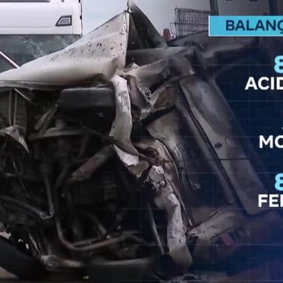 Pelo menos 57 mortes em acidentes nas rodovias federais no feriado prolongado