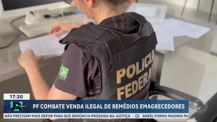 PF faz operação em 12 estados contra venda ilegal de remédios para emagrecer