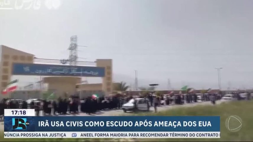 Iranianos formam escudos humanos após ameaça dos EUA