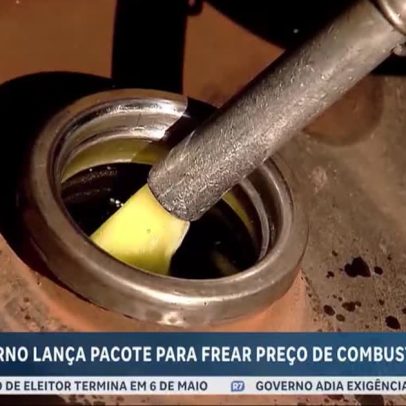 Governo anuncia medidas para conter preços de combustíveis