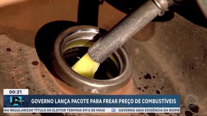 Governo anuncia medidas para controlar preços de combustíveis