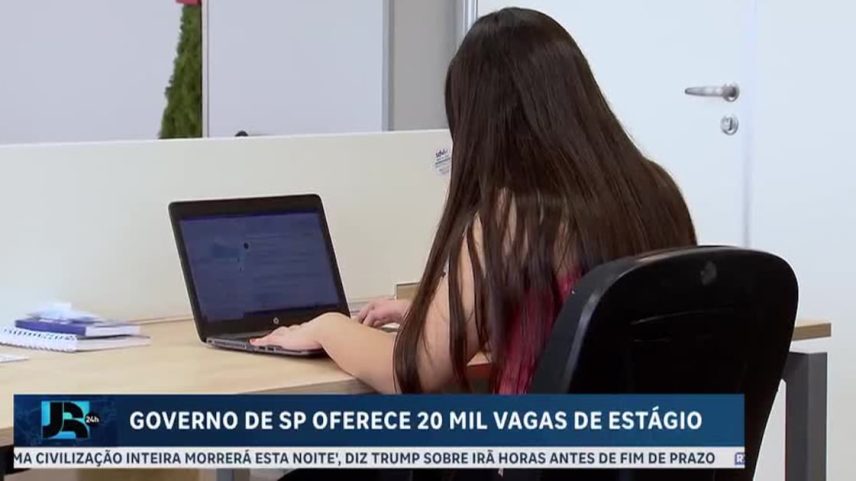 Governo de São Paulo oferece 20 mil vagas de estágio para alunos do Ensino Médio
