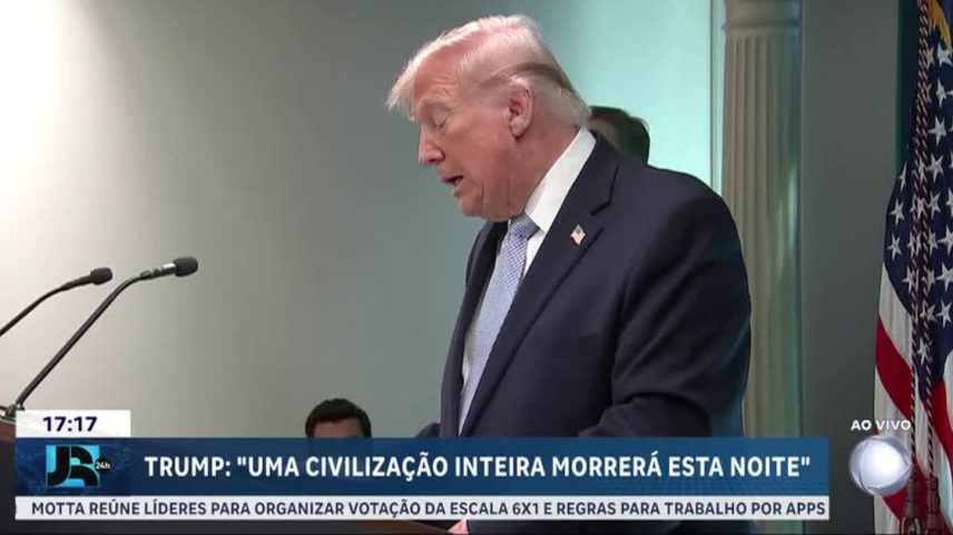 Trump dá ultimato ao Irã e ameaça ataque se Estreito de Ormuz não for reaberto