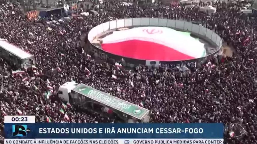EUA e Irã anunciam cessar-fogo e suspendem ataques por duas semanas