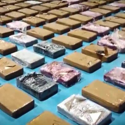 Quase 40% da cocaína apreendida no Brasil passa pelo Porto de Santos