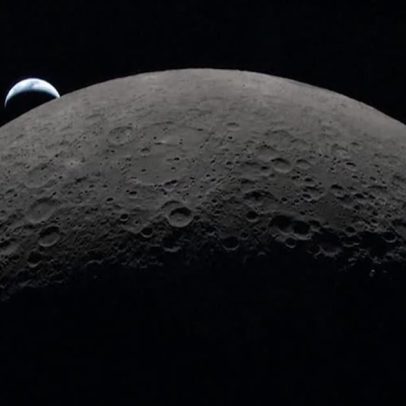 Nasa mostra primeiras imagens do lado oculto da Lua