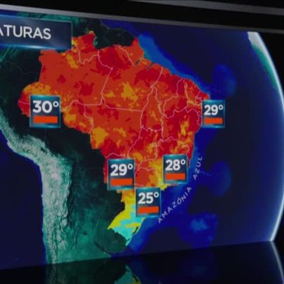 Frente fria e ciclone provocam chuva em várias regiões do país