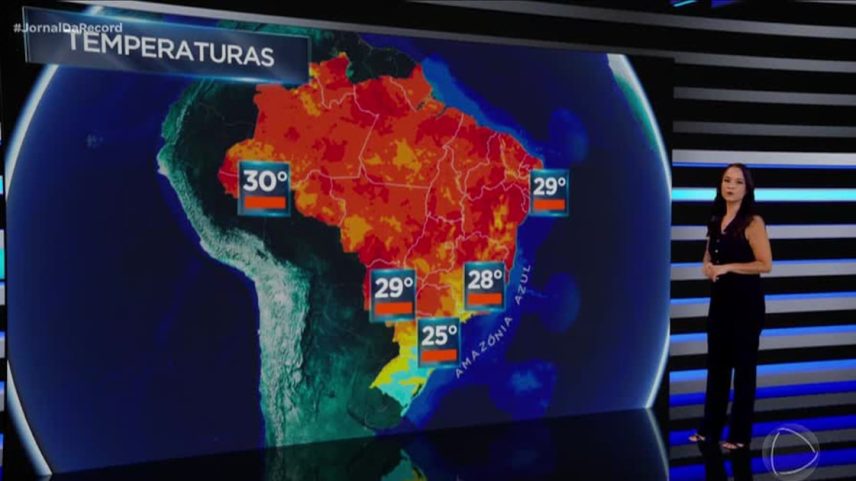 Previsão do tempo: frente fria associada a ciclone provoca chuva em várias regiões do país