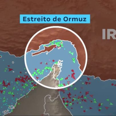 Irã abre estreito de Ormuz por algumas horas e volta a bloquear navios