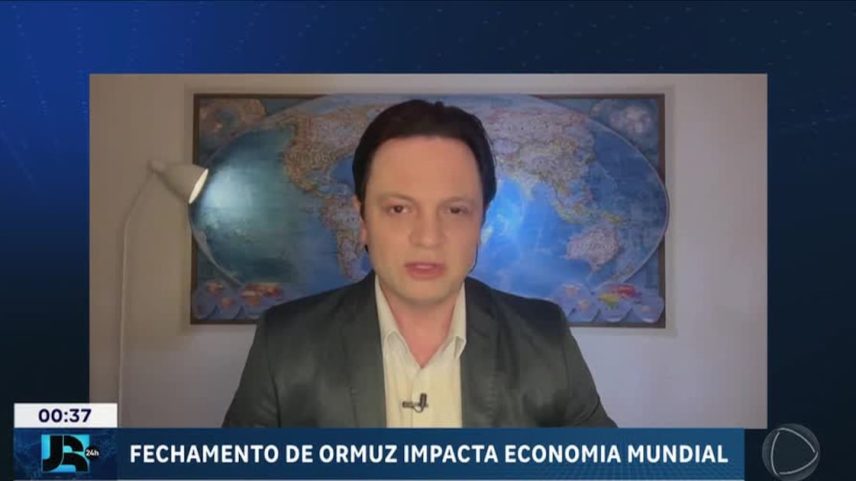 Fechamento do estreito de Ormuz altera preço do petróleo e eleva risco de inflação, diz especialista