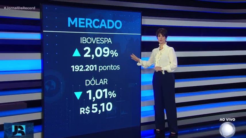Anúncio de cessar-fogo impulsiona Ibovespa a recorde e dólar cai ao menor nível em 22 meses