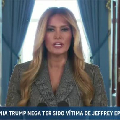 Melania Trump nega relação com Epstein e pede audiência no Congresso