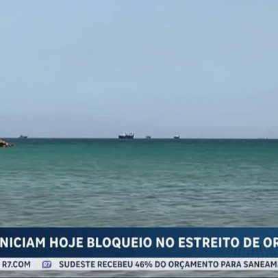 Militares dos EUA iniciam bloqueio marítimo ao Irã