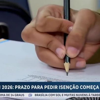 Prazo para solicitar isenção da taxa do Enem 2026 começa nesta segunda