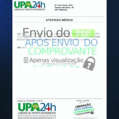 Golpistas oferecem falsos atestados pela internet