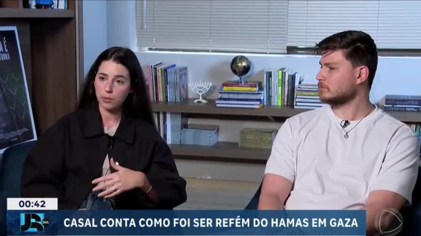 Ex-reféns do Hamas relatam terror e destacam esperança em visita ao Brasil