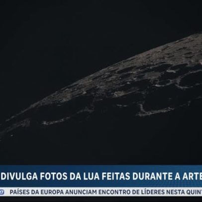NASA divulga novas imagens do polo sul lunar para Artemis II