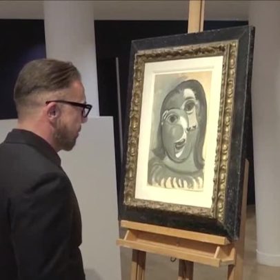 Obra de Picasso de €1 milhão é sorteada por R$610