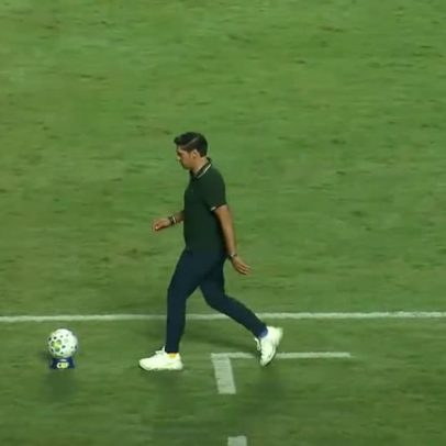 STJD reduz punição de Abel Ferreira em jogo pelo Palmeiras