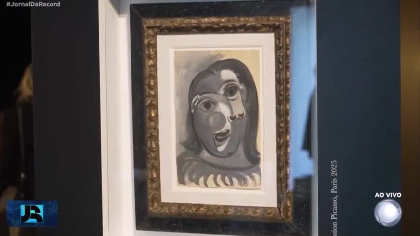 Francês é sorteado e leva para casa obra de Pablo Picasso avaliada em R$ 6 milhões
