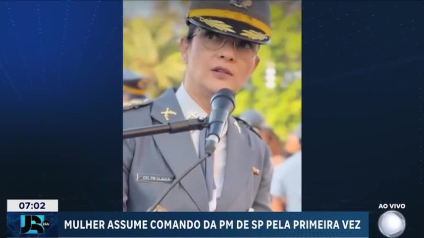 Glauce Anselmo Cavalli é primeira mulher a assumir comando da Polícia Militar de SP