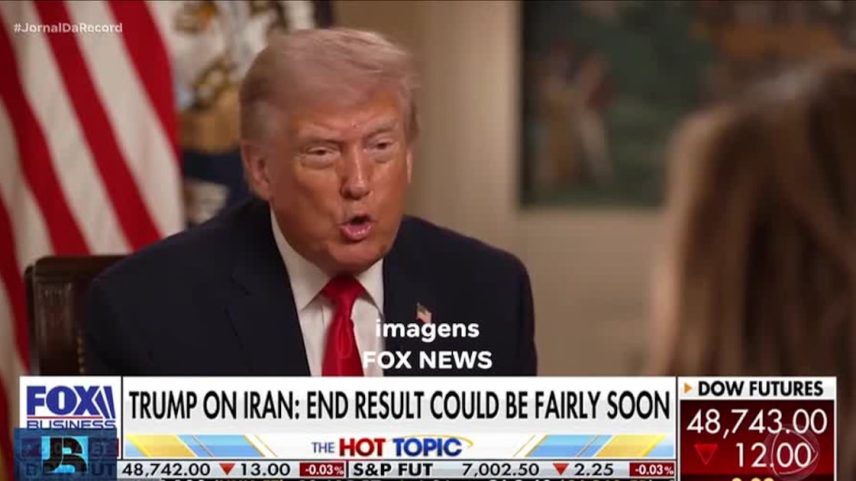 Casa Branca informa que governo Trump está otimista em relação a acordo com o Irã