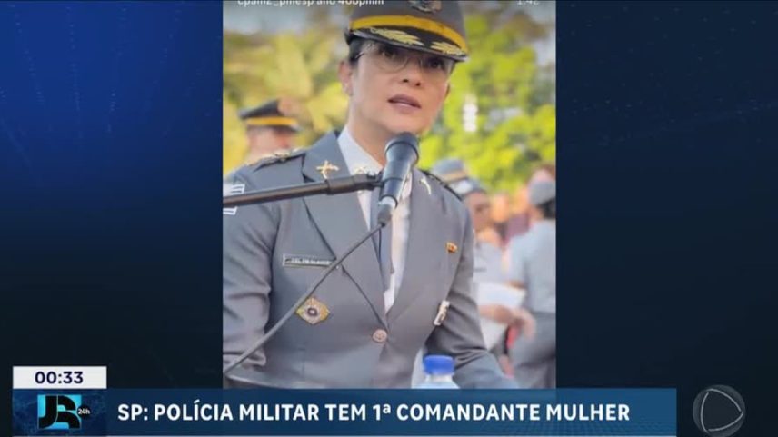 Governo de SP troca comando da PM e nomeia primeira mulher na chefia da corporação