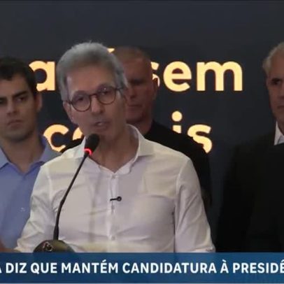 Zema mantém pré-candidatura à presidência e descarta ser vice