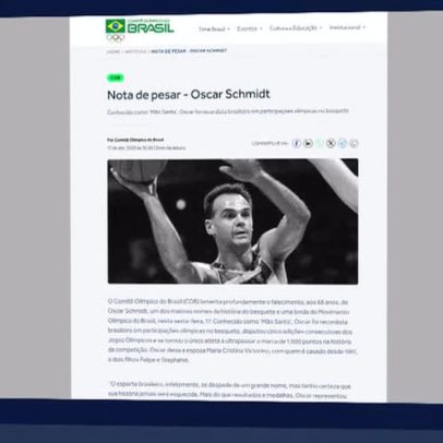 Autoridades, entidades esportivas e atletas prestam homenagens a Oscar Schmidt