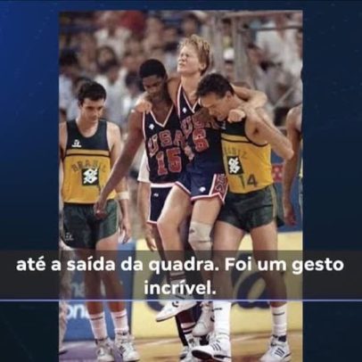 NBA homenageia Oscar Schmidt pela carreira e talento