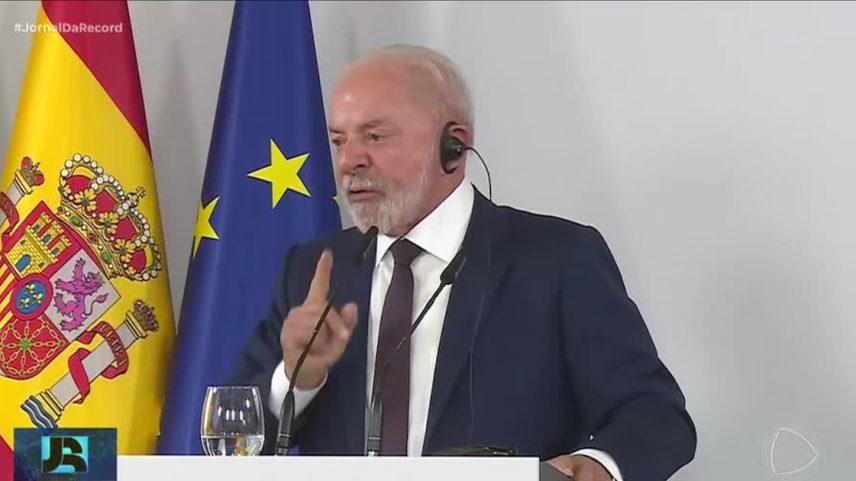 Lula participa da primeira cúpula Brasil-Espanha, em Barcelona