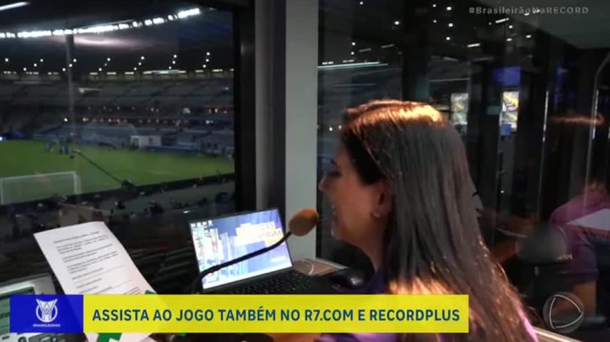 Locutora oficial do Mineirão mostra à RECORD como é a cabine do estádio