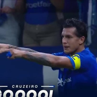 Cruzeiro vence com gol de Romero após toque de calcanhar de Matheus Pereira
