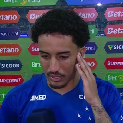 Christian celebra gol em Cruzeiro x Grêmio e evita voltar ao Z-4