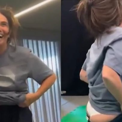 Giovanna Antonelli passa por constrangimento durante ensaio fotográfico
