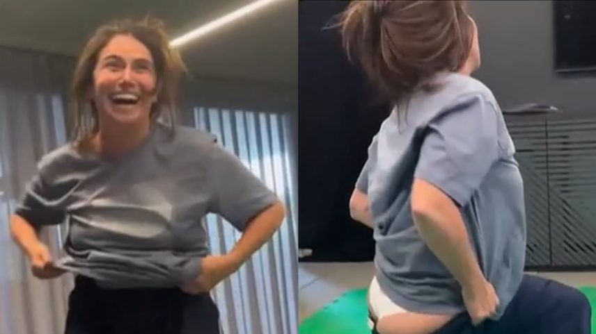 Giovanna Antonelli passa por constrangimento durante ensaio fotográfico