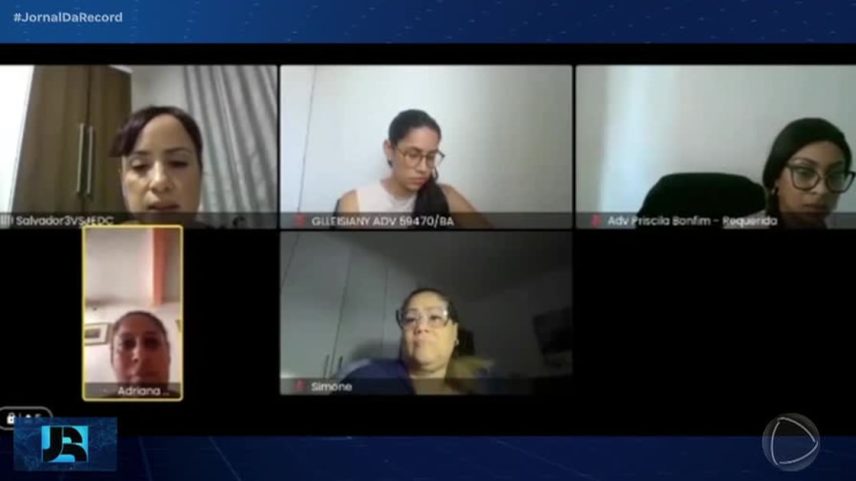 Estelionatária é descoberta durante audiência virtual, em Salvador (BA)