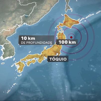 Terremoto abala costa do Japão e geração de alertas de tsunami