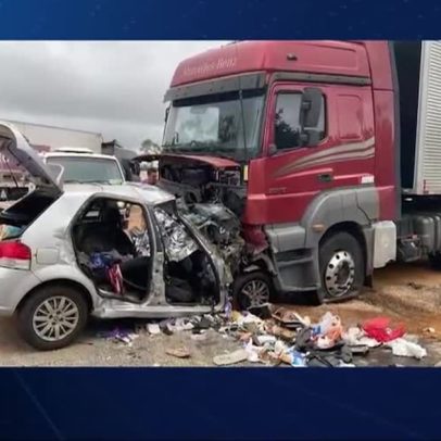 Oito mortos em colisão de trânsito perto de Brasília