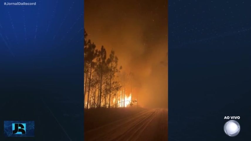 Incêndios na Geórgia destruíram mais de 50 casas