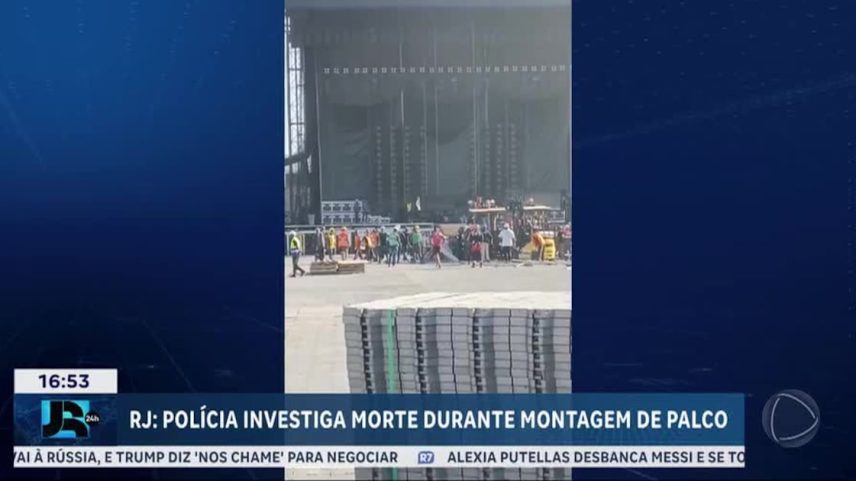 Montagem de palco para show de Shakira é liberada após nova perícia em local onde funcionário morreu