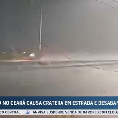 Chuva no Ceará: mortes e estragos; estrada cede e hotel desaba