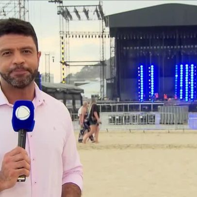 Polícia no Rio faz vistoria no palco de Shakira após morte de operário