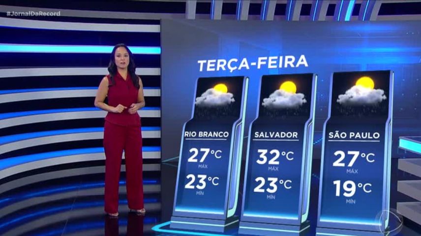 Confira a previsão do tempo para esta terça-feira (28)