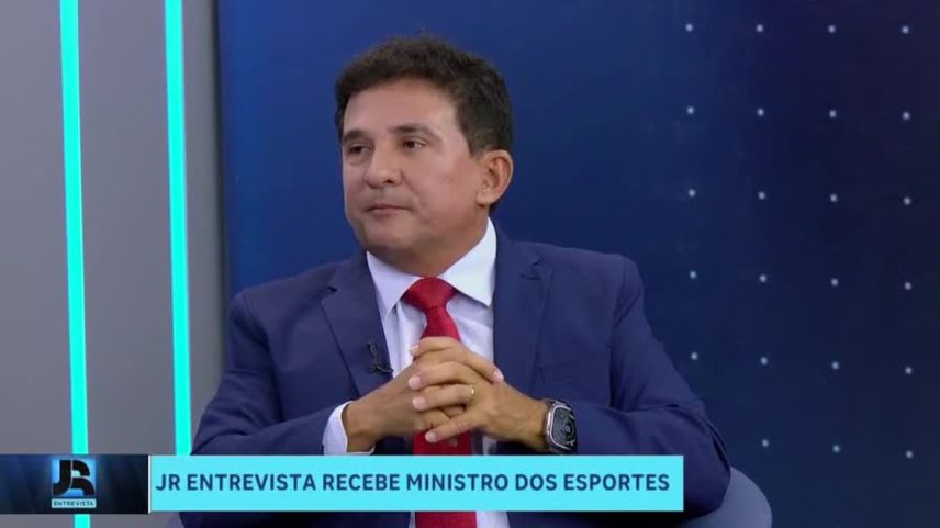 JR ENTREVISTA com o ministro dos Esportes, Paulo Henrique Cordeiro