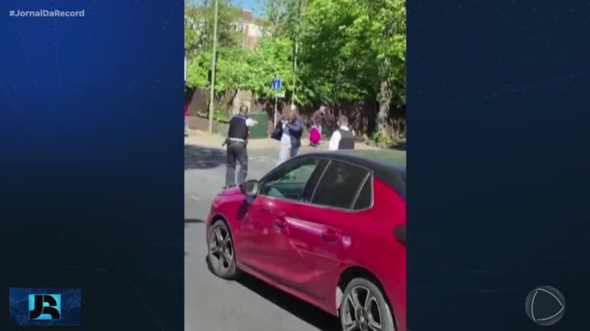 Polícia britânica divulga imagens de prisão de suspeito de ataque contra judeus em Londres
